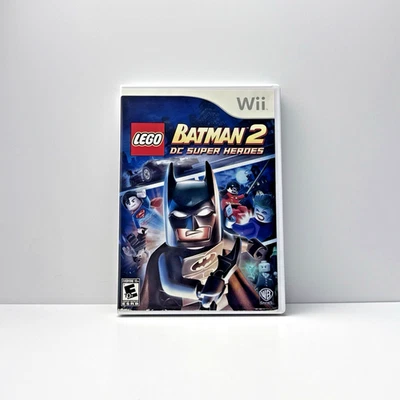LEGO Batman 2: DC Super Heroes Nintendo Wii Como Nuevo CIB Completo Reacondicionado Probado Foto 1 de 4