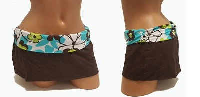 La Blanca NEW Brown Women's Size M Medium 10 Swim Skirt Bikini Bottom $75 3359 - Image 1 of 4