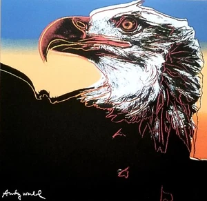 ANDY WARHOL Lithograph by CMOA "Eagle I" Plate Signed/Pencil Numbered - Picture 1 of 4