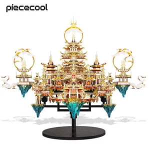 Piececool 3D Metallpuzzle Lingxiao Palace Montage Modellbausätze für Erwachsene Puzzle D - Bild 1 von 12