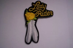  Aus den USA   Lady rider Rose in gelb ca 10x7 cm    - Picture 1 of 1