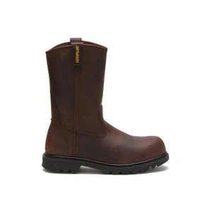 Caterpillar Men Revolver Steel Toe Work Boot Work Boots Leather - Picture 1 of 5