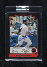 2005 Bowman Sterling Originals 4/12 Gary Sheffield Buy Back Auto