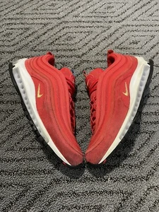 Nike Air Max 97 Red Olympic Rings Mens Size 10 CI3708-600 Pre Owned Gently Used - Picture 1 of 5