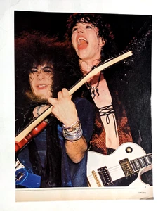 PÓSTER PINUP DE PÁGINA COMPLETA DE CENICIENTA / TOM KEIFER & JEFF LABAR EN VIVO / REVISTA (2) - Imagen 1 de 2