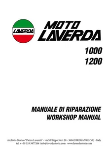 Motorrad Laverda 1000-1200 Reparaturanleitung - Workshop Manual  - Bild 1 von 1