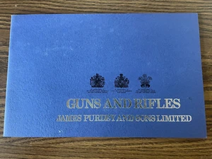 Catálogo de armas James Purdey & Sons fotos en color gráficos cañones especificación - Imagen 1 de 2