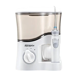 Nuevo Aquapick AQ-350 irrigador oral cuidado dental hilo dental chorro de agua enchufe limpio - Imagen 1 de 24