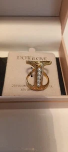 Dottilove Damen Ring,Gr.16.5, neu, mit Perlen - Bild 1 von 3