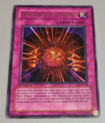 Blast Held By A Tribute # DCR-104 1.Edition Super Rare Dark Crisis 2003 EN N.M-M - Bild 1 von 4