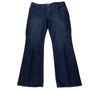 Chico’s Women’s Sz 2(L Short) Denim Jeans Straight Leg - Picture 1 of 7