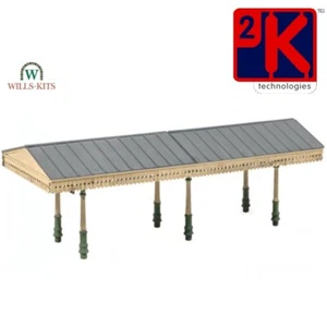 Wills SS54 Station Platform Canopy 00/HO Gauge Plastic Kit plus POD Post - Picture 1 of 9