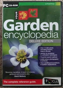 Your Garden Encyclopedia Delux Edition PC CD-ROM Gardener's World Help GC 🌀🌀 - Picture 1 of 3