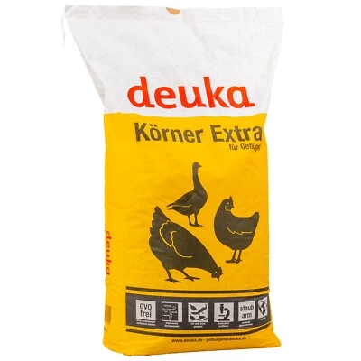 Deuka Körner Extra Hühnerfutter 25kg Körnerfutter Geflügelfutter Hühnerkorn - Bild 1 von 4