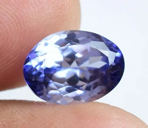 4.90 Ct Natural Blue Ceylon Sapphire AGL Certified Oval Cut Flawless Gemstone - Picture 1 of 5