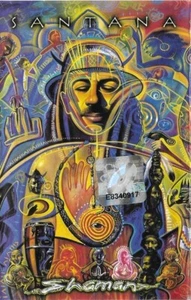 Santana ‎– Shaman, Original Cassette, Very Rare Romanian Version - Picture 1 of 5