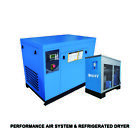 15KW 3 Phase 20HP 81cfm Rotary Screw Air Compressor with Refrigerated Air Dryer