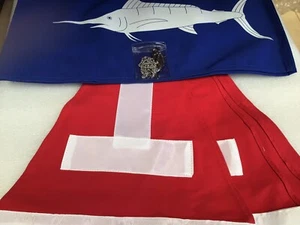 Marlin/tag Flag 6 Pce Promotion Game Boats - Picture 1 of 9