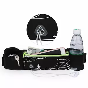 Bolsa de cintura para cinturón de correr impermeable de neopreno (talla S-L) - Imagen 1 de 12