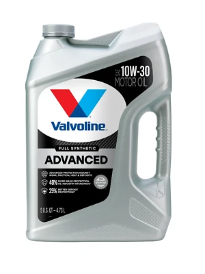 Valvoline Advanced Full Synthetic Motor Oil SAE 10W-30 - Image 1 of 4