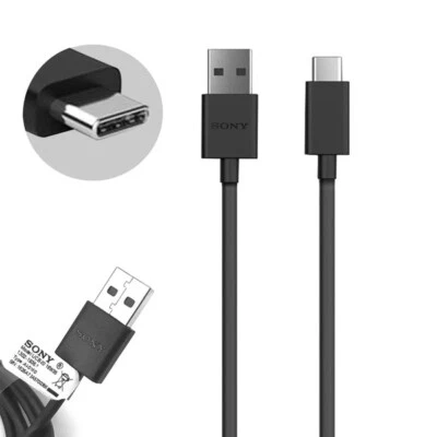 Official Sony UCB20 Type C USB Data Cable Sync Lead For 1 III 10 III Xperia 5 II - Image 1 of 3