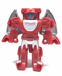 EUC TRANSFORMER DOUBLE DRAGON HEADS Heatwave Red HASBRO 2 - Picture 1 of 8