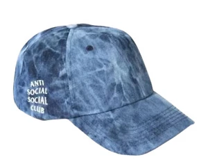 Anti Social Social Club Cowboy Denim Blue Cap - SS21 Collection ASSC - Picture 1 of 1