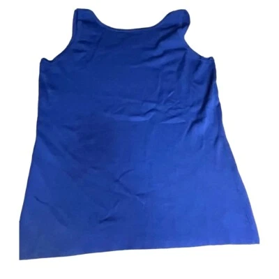 Nuevo Top Dana Buchman Signature Mujer Azul Marino Talla M Foto 1 de 3