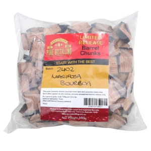 500g Barrel Chunk Limited Release Mariposa Bourbon Home Brew Pure Distilling - Bild 1 von 4