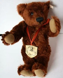 Steiff Teddybären 1994 St Louis Weltausstellung 1904 schwere Medaille USA Version Louis - Bild 1 von 1