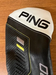 PING G430 Copricapo Driver Nero Bianco Golf Cover Ottimo - Foto 1 di 5
