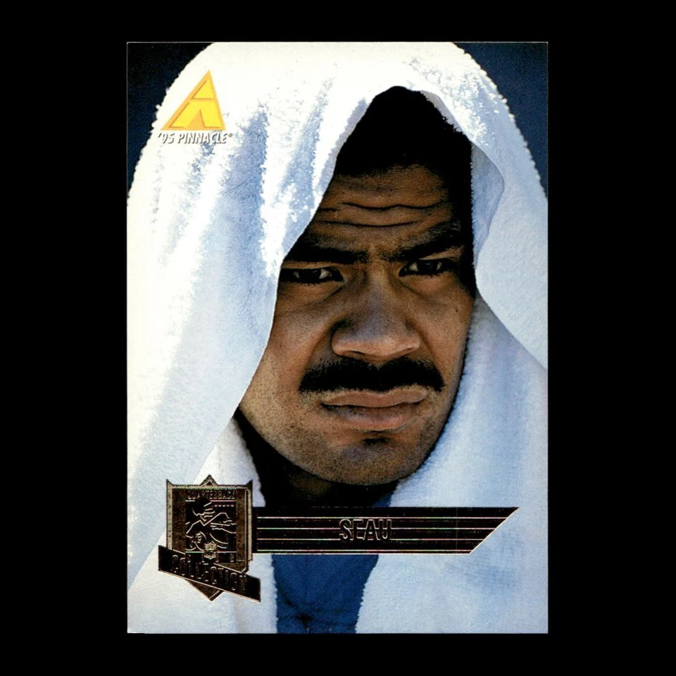 Junior Seau 1995 Pinnacle Club Collection San Diego Chargers #218 R329D 64 - Image 1 of 2