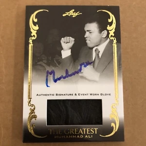 Leaf Muhammad Ali 2012 The Greatest parche automático 1/1 con caja de madera - Imagen 1 de 5