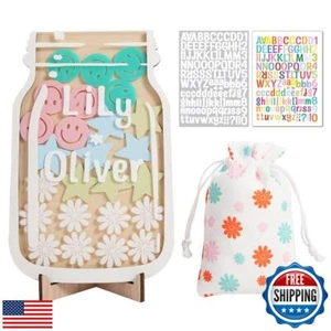 TINGKU 25 Tokens Happy Daisies Magnetic Reward Jar for Kids, Classroom Reward - Picture 1 of 5