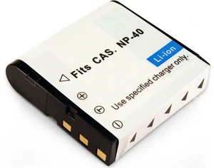 Battery PACK for CASIO NP-40 NP40 VIVITAR Vivicam 7388 7500 DVR-560G NP-40 6388S - Picture 1 of 2