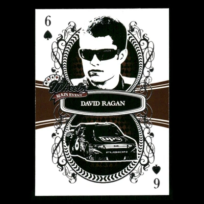 David Ragan #24 2009 Wheels Main Event Rounder Roush Fenway Racing Racing Card - Image 1 of 3