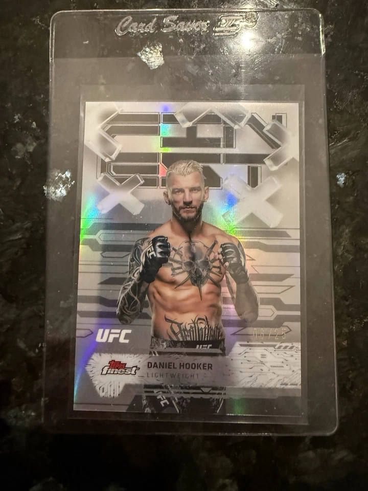 DAN HOOKER BLACK /25 UFC FINEST 2025 - Image 1 of 3
