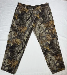 10X Camo Hunting Pants X-Large Regular 42-44 Realtree Cargo Drawstring Hem - Picture 1 of 11