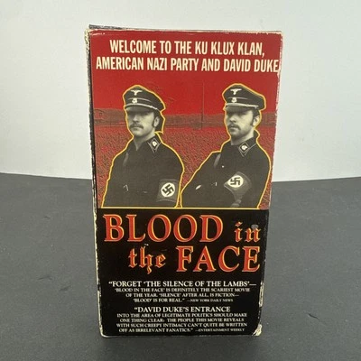Blood in the Face VHS Tape 1991 Documentary Video KKK Buy 2 Get 1 Free - Image 1 of 4