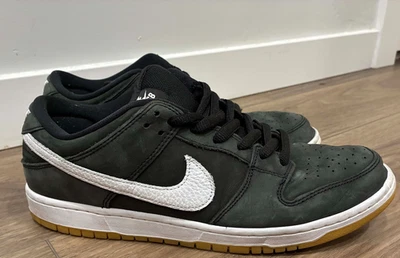 Nike Dunk Low SB черные резинки размер 11 - Изображение 1 из 4