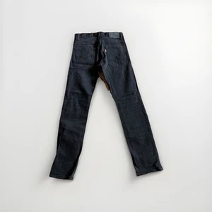 Levi's 511 Jeans Boys 12 Reg 26x26 Slim Stretch Straight Black Med Wash - Picture 1 of 6