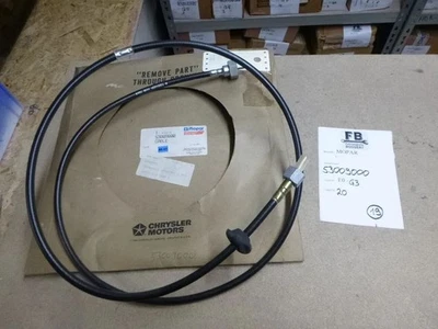 Jeep Cherokee Comanche 1986-1992 Tachowelle Mopar Speedometer Cable 53009000 - Imagem 1 de 4