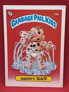 DRIPPY DAN 23a 1* Garbage Pail Kids 1985 Series 1 OS1 Glossy GPK - Picture 1 of 3