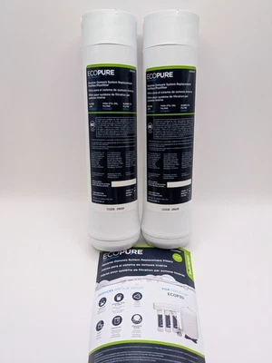 2 Pack EcoPure ECOROF Reverse Osmosis RO Filter Cartridge for ECOP30 - Image 1 of 4
