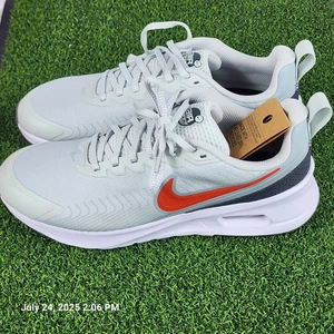 Nike Air Max Nuaxis Running Shoes Men's 8.5 FD4329-006 Light Silver/Picante Red - Picture 1 of 7