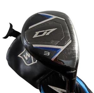 Wilson Staff D7 3 híbrido 19 grados - varilla de grafito - A Flex - cubierta para mano derecha t52 - Imagen 1 de 6