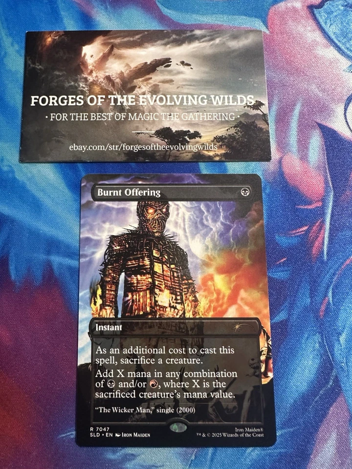 Burnt Offering Iron Maiden: Album Art - Image 1 of 1