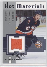 2005-06 Fleer Hot Prospects Hot Materials Jeremy Colliton #HM-CO Rookie RC