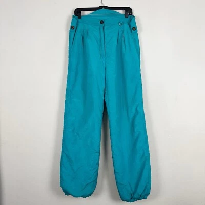 Helly Hansen Women's Snowboard Ski Pants Size 12 Teal - Image 1 of 4