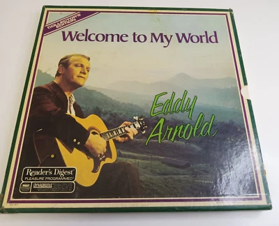 Eddy Arnold ‎- Welcome To My World LP Vinyl Record 1975 (‎6 Record Box Set) - Image 1 of 4